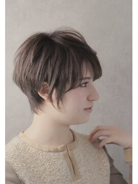 アーティス ヘア デザイン(Artis hair design) 大人可愛い20代30代40代小顔ワンサイドショートボブ