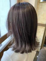トロニー(TLONY) 透明感たっぷりハイライトグレー/ニュアンスカラー