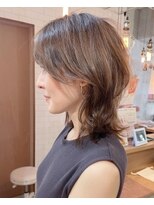 エレノア トーキョー(ELEANOAH TOKYO) 大人小顔似合わせカット　アースカラーくびれヘアデザインカラー