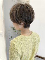 丸みとふわっと感女性らしい☆コンパクトショート