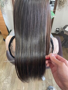 美容室 メザミー MESAMIES 10代20代30代髪質改善ナチュラルカラーストレートロング