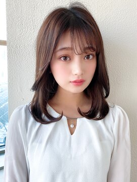 ラルユー 金山(LallYou) くびれヘア/ショコラベージュ/ミディアムヘア/アースカラー