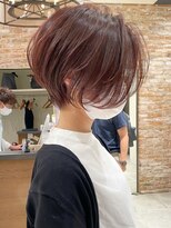 バンプ ギンザ(BUMP GINZA)&nbsp;くびれショート/マロンブラウン/大人ショートボブ