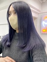 ウィコ 新宿(WICO)&nbsp;ブルーバイオレット[新宿駅/フェミニン/モード/ダークアッシュ]