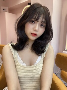 ボタン シブヤ(VOTAN SHIBUYA) ラベンダーグレージュ/ブリーチなし透明感/艶カラー