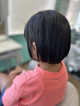 エヌプラス ヘアー(N+ hair) キッズスタイル　ショートボブ