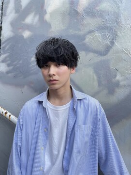 ポート 浦和(PORT) 波巻きスパイラルパーマツイストスパイラルパーマメンズマッシュ