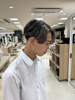 ケンジ 平塚ラスカ店(KENJE)&nbsp;メンズバレイヤージュ/メンズハイライト/センターパート