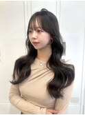 ダークブラウン×韓国レイヤーカット◯ KAKO