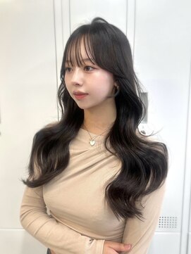 アリュウル 表参道(ALLURE) ダークブラウン×韓国レイヤーカット◯ KAKO