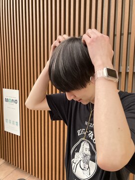 モリオフロムロンドン 大宮店(morio from London) メンズカット×ハイライト　【村田】