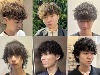 カシカ(casica)の写真/【大須】オシャレなメンズの為の最旬トレンド発信サロン！人気のパーマスタイルも豊富なmenuであなたらしく