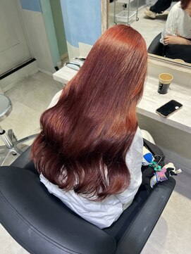 アソビ 表参道(ASOBI) ブリーチなしダブルカラー/ピンクカラー/学割U24/韓国/表参道