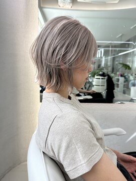 ガガ 心斎橋(GAGA) 韓国/ハイトーンカラー/ワンホンヘア/レイヤーカット/髪質改善