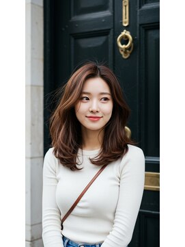 コトナ 越谷店 大人可愛いブラウンカラー