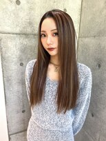 ロンドメリア 天神大名店(Lond Melia)&nbsp;イメチェンヘアスタイル美髪のススメワイドバングブルーブラック