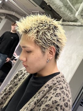 スキルセカンドハウス 天神(SKILL SECOND HOUSE) スパイキーショート ブリーチカラー