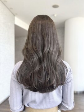 ザック ヴィ(ZACC vie) くびれレイヤーロング/ヘーゼルグレージュ