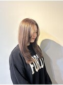 韓国風レイヤー×ナチュラルベージュ