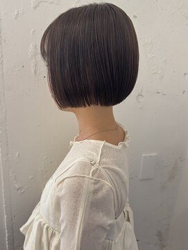 カウチ 板橋本町店(kauti) 透明感カラー×ミニボブ