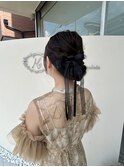 お呼ばれヘアアレンジ