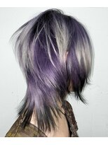 クク(QUQU)&nbsp;シャギーレイヤーウルフ