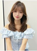 20代30代大人かわいいミディアムレイヤー原宿
