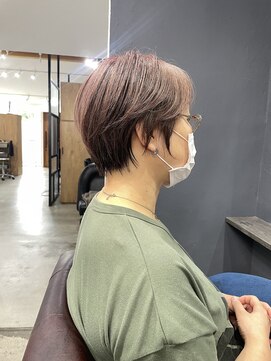 ストラト(STRAT) 【SHUN】白髪ぼかしピンクベージュ