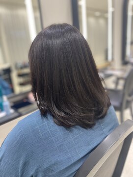 メゾンブラン 川西阪急店(Maison Blanc) 川西髪質改善ヘアカラー〔オリーブグレージュスタイル〕