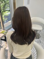 ロンドルピナス 小倉(Lond Lupinus)&nbsp;ミディアムヘア暗めカラー/デザインカラー/フェイスフレーミング