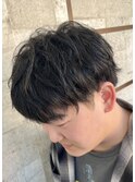 シャドウパーマ/メンズショート