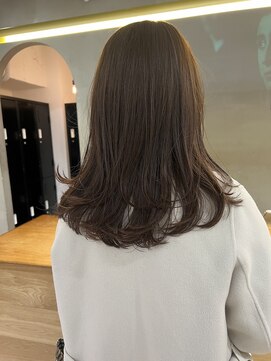 ローレン(LOREN) ミディアムヘア/デザインカラー/フェイスフレーミング/栄/久屋