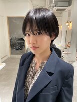ジュベ 別府店(juve.) 別府ショートボブ顔まわりレイヤーカット髪質改善カラー30代
