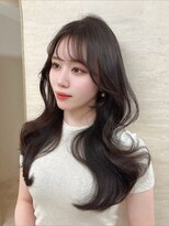 クム(kumu)&nbsp;レイヤーカット /縮毛矯正/前髪/顔周り/名古屋/栄/韓国サロン