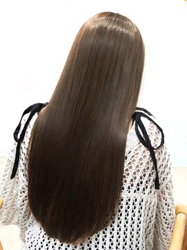 アリー 原宿 表参道(ALLY) ALLY稲木　髪質改善×ショコラベージュで艶と柔らかヘアー