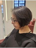 大人ショートボブ