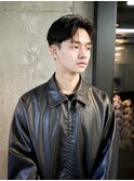 リバースセンターパート センターパート ニュアンスパーマ