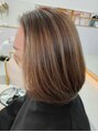 マルク(maruc) ミディアムボブ/ハイライト/オンカラー☆