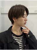 ◎上品さと抜け感のバランス◎耳にかけて作るハンサムショート