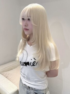 メルトトウキョウ 渋谷(melt.tokyo) インナーカラー/トリートメント/デザインカラー/ペールピンク