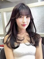 フォート(FORT) ダークアッシュ/レイヤーカット/バタフライレイヤー/顔周り