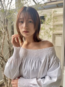 リジェール 鶴舞店 艶髪×ベージュカラー