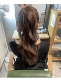キレイ可愛いポニーテール【福島/ヘアメイク】
