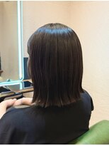 スーリール 福岡別府店(Sourire) シンプル可愛いストレートボブ