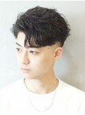 ニュアンスフェードパーマ[福井/メンズパーマ/ニュアンスパーマ]