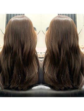 オーガラボ 池袋(OUGA.LABO) 赤みをしっかりと消す髪質改善ミントヘアカラー/池袋駅東口