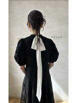 プリンプ トータルビューティ(PRIMP.total beauty)&nbsp;カチモリヘアで魅せる洗練お呼ばれアレンジ