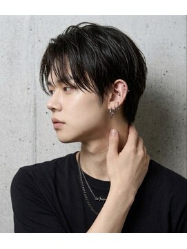 ヘッドストック 大和八木店(HEAD STOCK) ニュアンスセンターパートツイストスパイラルメンズカットパーマ