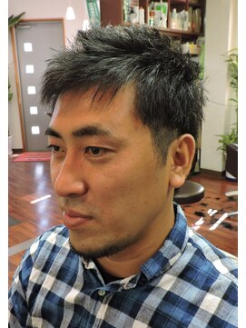 ユニサロンクボタ ツーブロックショート