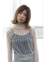 バグズ ヘアデザイン 桔梗が丘店(Baguz HAIR DESIGN)&nbsp;ワンレンクラシカルボブ☆くびれヘア☆ぶつ切りボブ